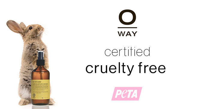 oway cruelty free salon products